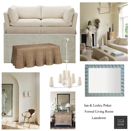 Ian & Lesley Poker - Formal Living Room Interior Design Mood Board by MarnieDickson on Style Sourcebook