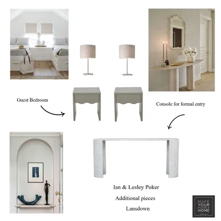 Ian & Lesley Poker - Additional Pieces Interior Design Mood Board by MarnieDickson on Style Sourcebook