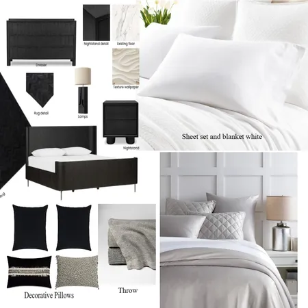 King Interior Design Mood Board by Bedside on Style Sourcebook