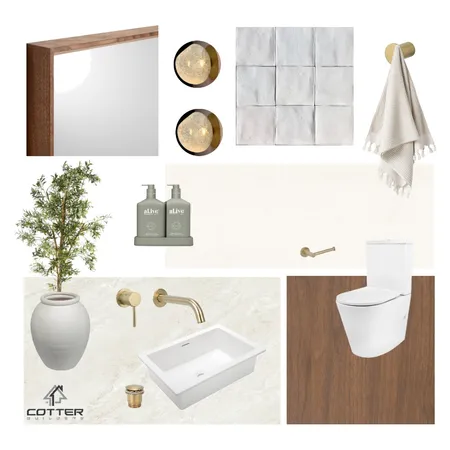 Elysian - Kids Powder Room Interior Design Mood Board by Cotter Builders on Style Sourcebook