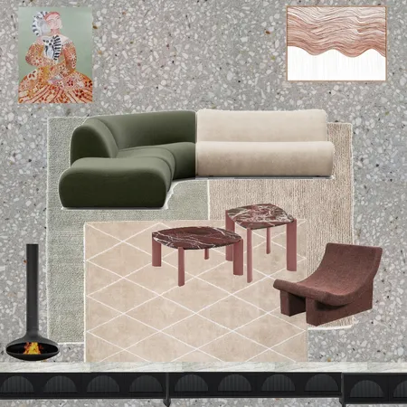living room 4 red Interior Design Mood Board by JessSib on Style Sourcebook