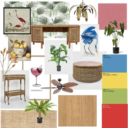 Tropical Interior Design Mood Board by kyms12000@yahoo.com on Style Sourcebook