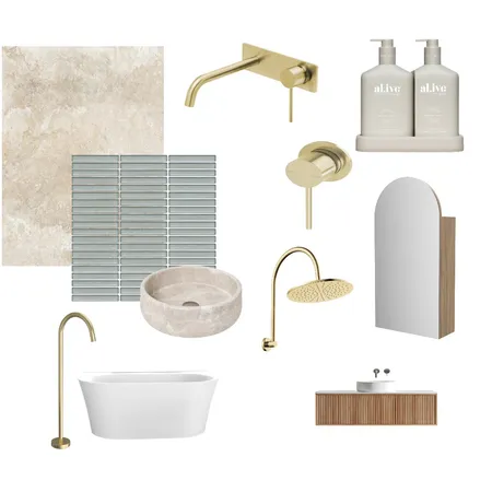 BATHROOM INSPO Interior Design Mood Board by Ranz on Style Sourcebook