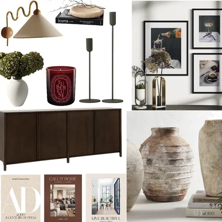 Moody Entrance Interior Design Mood Board by Chantelle Hill Interiors on Style Sourcebook
