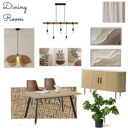 DINING ROOM Interior Design Mood Board by lisabet