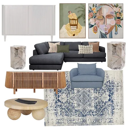 Living room Interior Design Mood Board by lynda.farthing@gmail.com on Style Sourcebook
