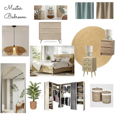 MASTER BEDROOM Interior Design Mood Board by lisabet on Style Sourcebook