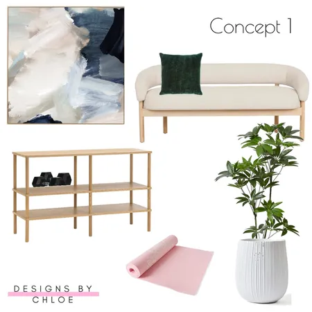 Keilor gym concept 1 Interior Design Mood Board by Designs by Chloe on Style Sourcebook