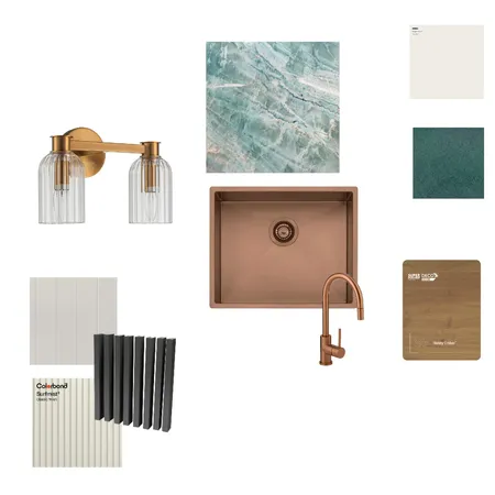 Mixed Metals Cottage Interior Design Mood Board by Kiahclaire@gmail.com on Style Sourcebook