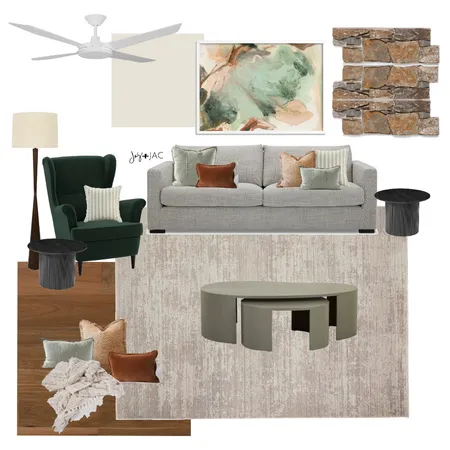 Rose Living Room Interior Design Mood Board by Jas and Jac on Style Sourcebook