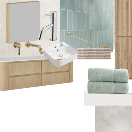 girls bathroom Interior Design Mood Board by k.w on Style Sourcebook