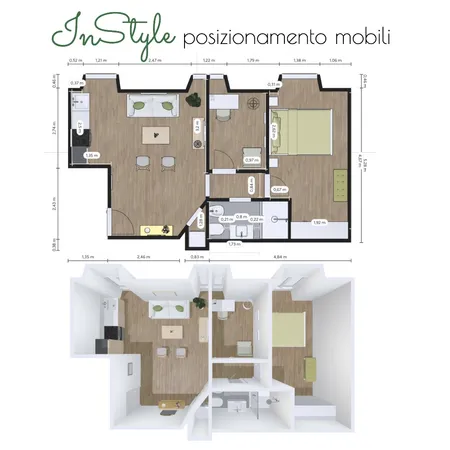 Posiz. mobili Via Piave Interior Design Mood Board by InStyle Idea on Style Sourcebook