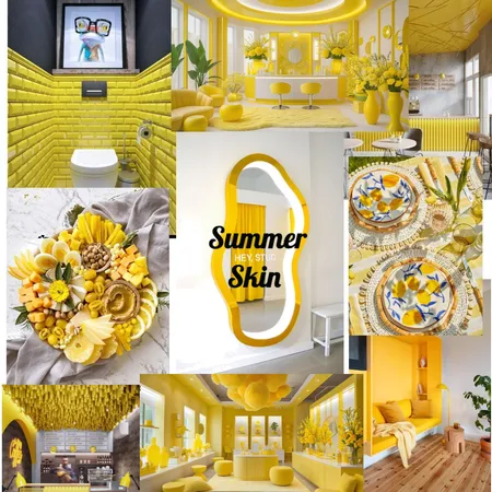 Yellow BA Interior Design Mood Board by Mod McDonald on Style Sourcebook