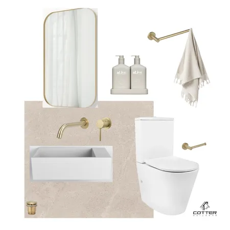 Slade Point Project - WC Interior Design Mood Board by Cotter Builders on Style Sourcebook