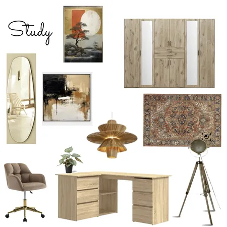 Study Interior Design Mood Board by lisabet on Style Sourcebook