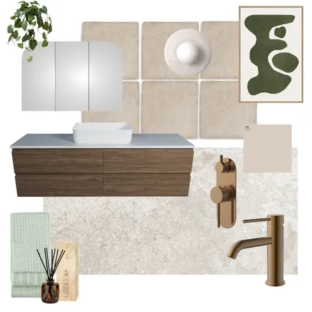 The Block House 5 Week 1 Interior Design Mood Board by Beaumont Tiles on Style Sourcebook