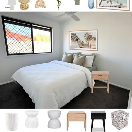 Guest room Interior Design Mood Board by Sukihouse on Style Sourcebook