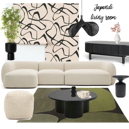 Japandi living room Interior Design Mood Board by Houseofmay on Style Sourcebook