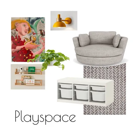 Playspace Interior Design Mood Board by Boutique Yellow Interior Decoration & Design on Style Sourcebook