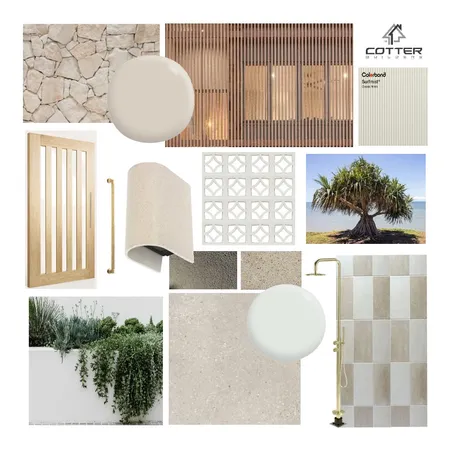 Slade Point Project - Exterior Interior Design Mood Board by Cotter Builders on Style Sourcebook