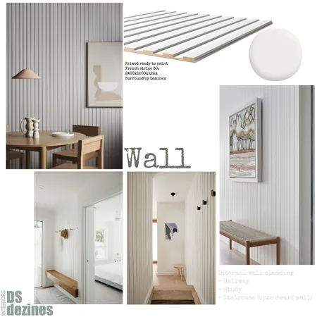 Dromana Wall paneling Interior Design Mood Board by DSdezines Interiors on Style Sourcebook