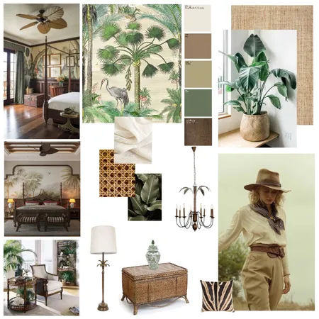 British Colonial Interior Design Mood Board by Reneewraith@outlook.com on Style Sourcebook