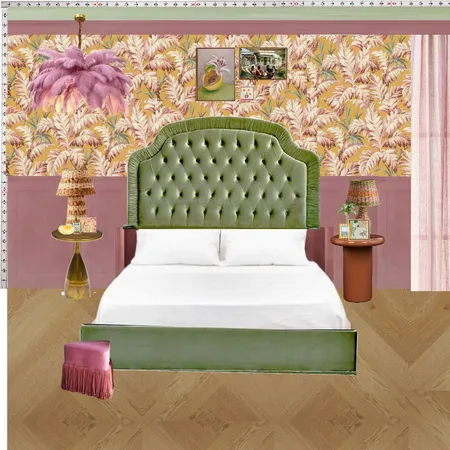 Old Hollywood Bedroom Wall Interior Design Mood Board by dl2407 on Style Sourcebook