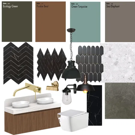 baqthroom Interior Design Mood Board by Deandra210 on Style Sourcebook