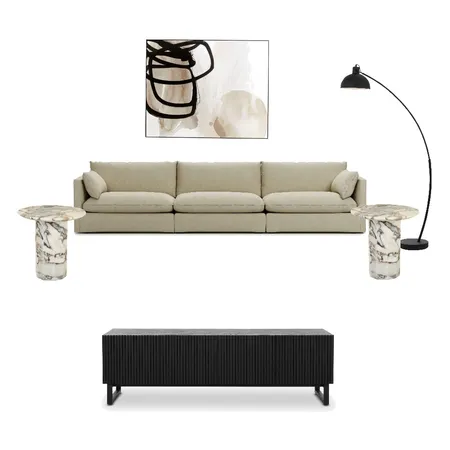 TV room - black Interior Design Mood Board by Hannah Webster on Style Sourcebook