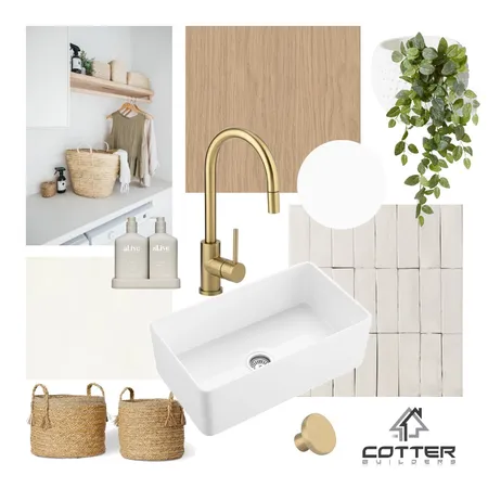 Slade Point Project - Laundry Interior Design Mood Board by Cotter Builders on Style Sourcebook