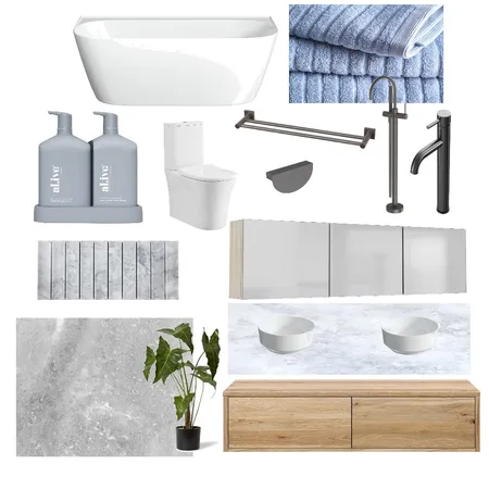 Ensuite Interior Design Mood Board by Allyson M on Style Sourcebook