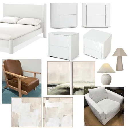 White Bed Room Colonel Sibi Interior Design Mood Board by SaksDesigns on Style Sourcebook