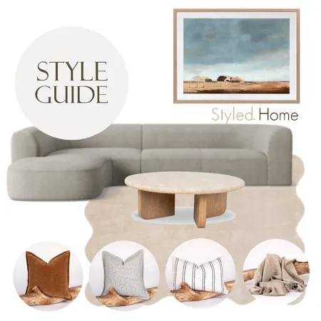 Styled. Home - Style Guide, Earthern Heart Interior Design Mood Board by Styled Home Staging on Style Sourcebook