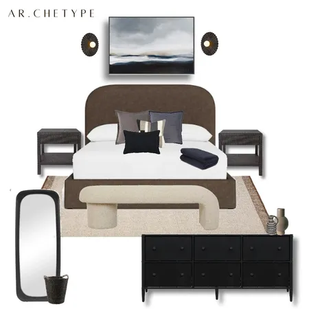 Midnight Mood Series Interior Design Mood Board by AR.CHETYPE DESIGN on Style Sourcebook
