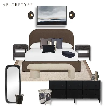 Midnight Mood Series Interior Design Mood Board by AR.CHETYPE DESIGN on Style Sourcebook