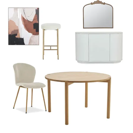 JR_Dining Room Opt 1 Interior Design Mood Board by MEL MAR DESIGN on Style Sourcebook