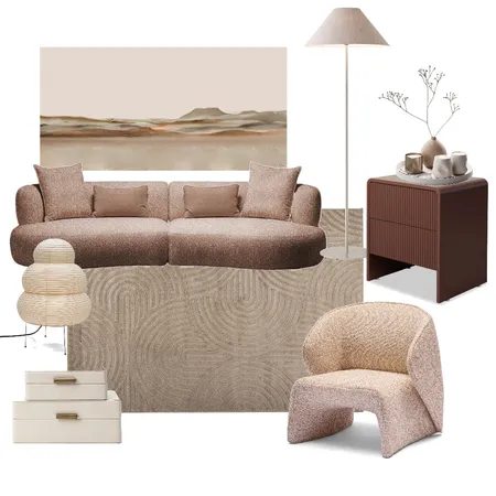 Haven Zina Latte Interior Design Mood Board by Rug Culture on Style Sourcebook