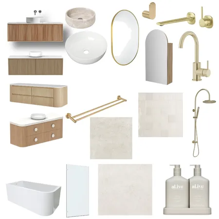 Bathroom Interior Design Mood Board by jhenderson on Style Sourcebook