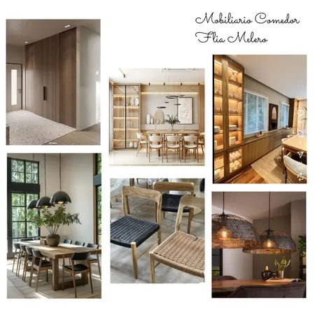 Mobiliario comedor flia melero Interior Design Mood Board by chardon_cristina@hotmail.com on Style Sourcebook