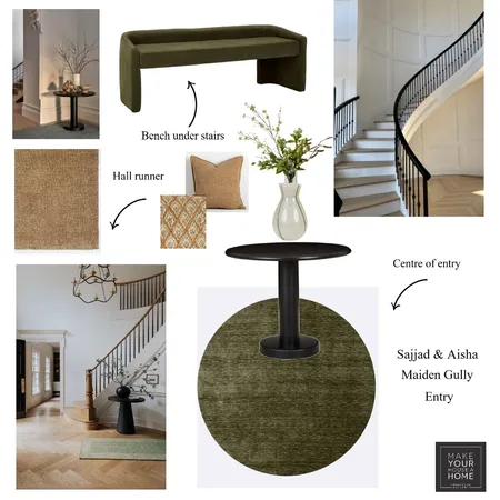Sajjad & Aisha - Entry Interior Design Mood Board by MarnieDickson on Style Sourcebook