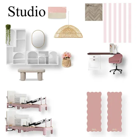 Pilates Studio Interior Design Mood Board by phebe.hamblin@icloud.com on Style Sourcebook