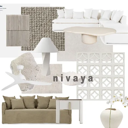 N I V A Y A Interior Design Mood Board by D V L P M NT on Style Sourcebook