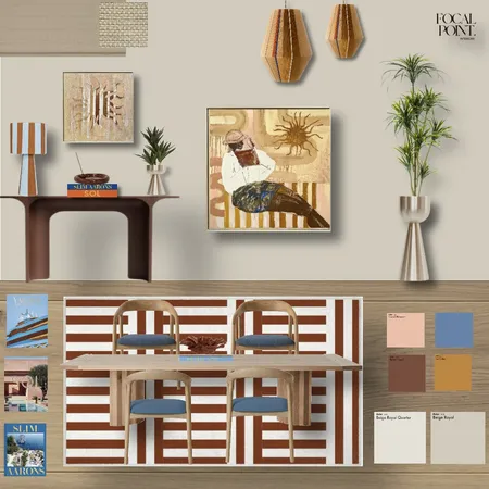 Colour Scheme Dining (Sydney Terrace) Interior Design Mood Board by Focal Point Interior Design on Style Sourcebook