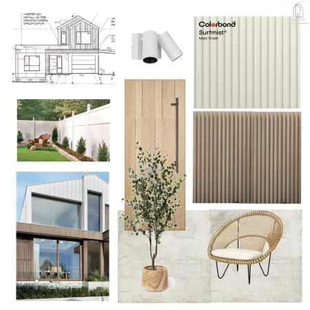 Regina New Build external Interior Design Mood Board by Evolve Creative Interiors on Style Sourcebook