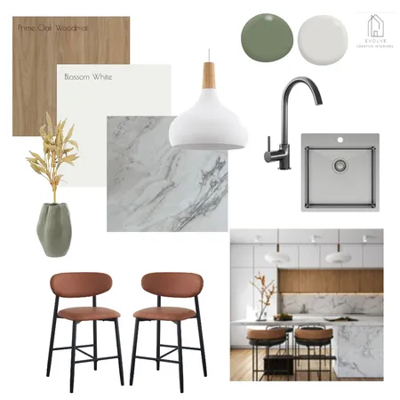 Regina St Kitchen Interior Design Mood Board by Evolve Creative Interiors on Style Sourcebook