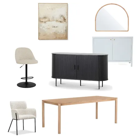 JR_Dining Room 2308 Interior Design Mood Board by MEL MAR DESIGN on Style Sourcebook