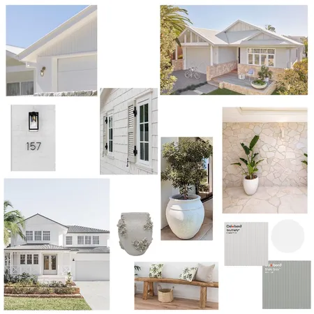 Frenchs Forest exterior Interior Design Mood Board by Salty Interiors Co on Style Sourcebook