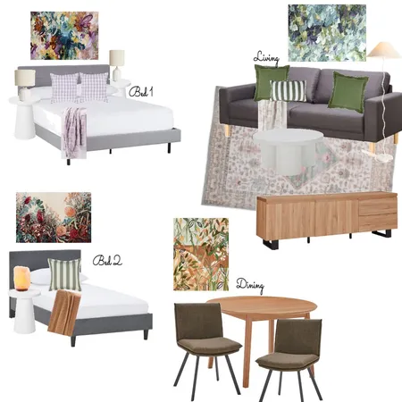 Botanical lover - Airbnb Interior Design Mood Board by Interiors By Zai on Style Sourcebook