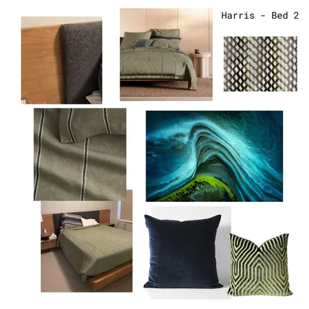 Harris Bedroom 2 Interior Design Mood Board by East Lane Home on Style Sourcebook