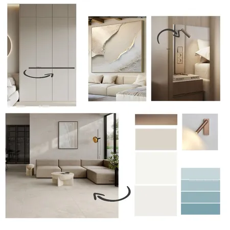חדר שינה Interior Design Mood Board by Deborah on Style Sourcebook